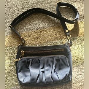 MZ Wallace Chelsea Navy Crossbody Bag